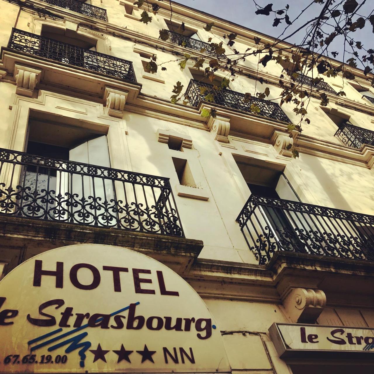 Le Strasbourg Hotel Montpellier Dış mekan fotoğraf